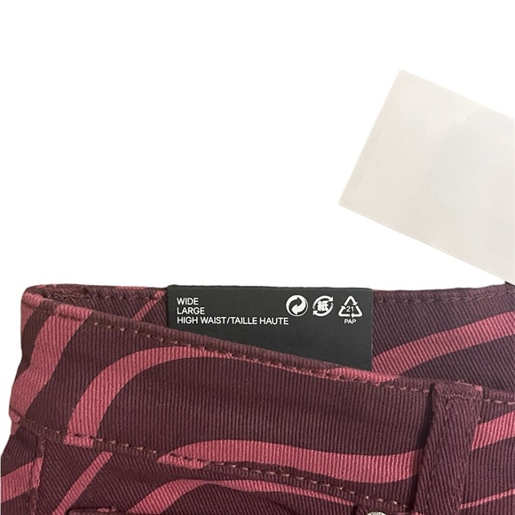 H&M WIDE LARGE HIGH WAIST PANTS - Picture 4 of 4
